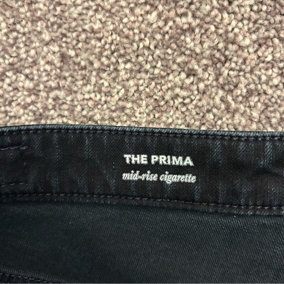 AG Adriano Goldschmied Women's Jeans Size 29 Denim The Prima Mid Rise Cigarette - Picture 14 of 16